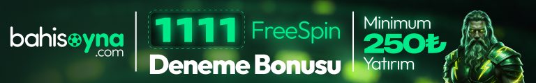 bahisoyna.com — 1111 FreeSpin deneme bonusu
